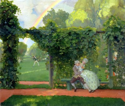 Il bacio deriso, 1908 da Konstantin Andreevic Somov